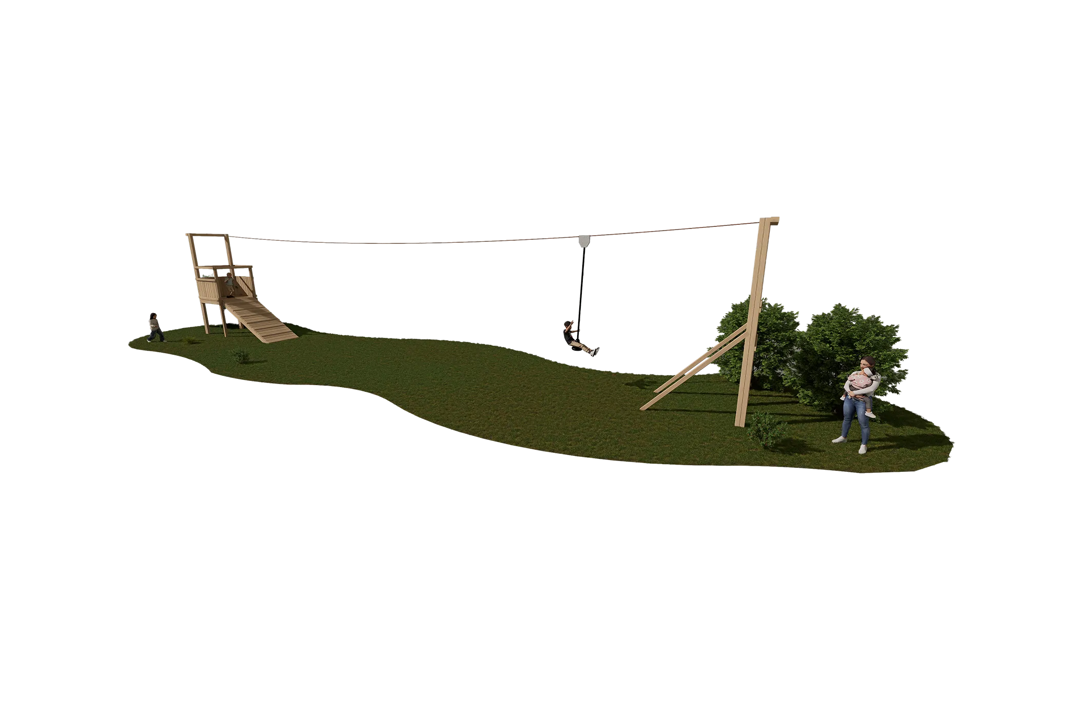 Zip line | Home Front Outdoor Play