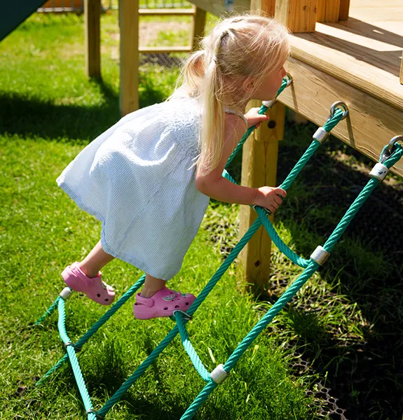 High quality<br>bespoke playgrounds mobile slider image