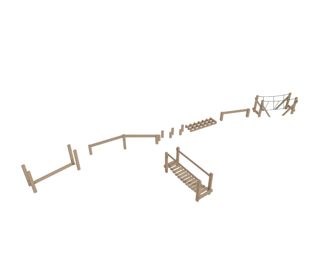 Grasshopper Play Trail Set image